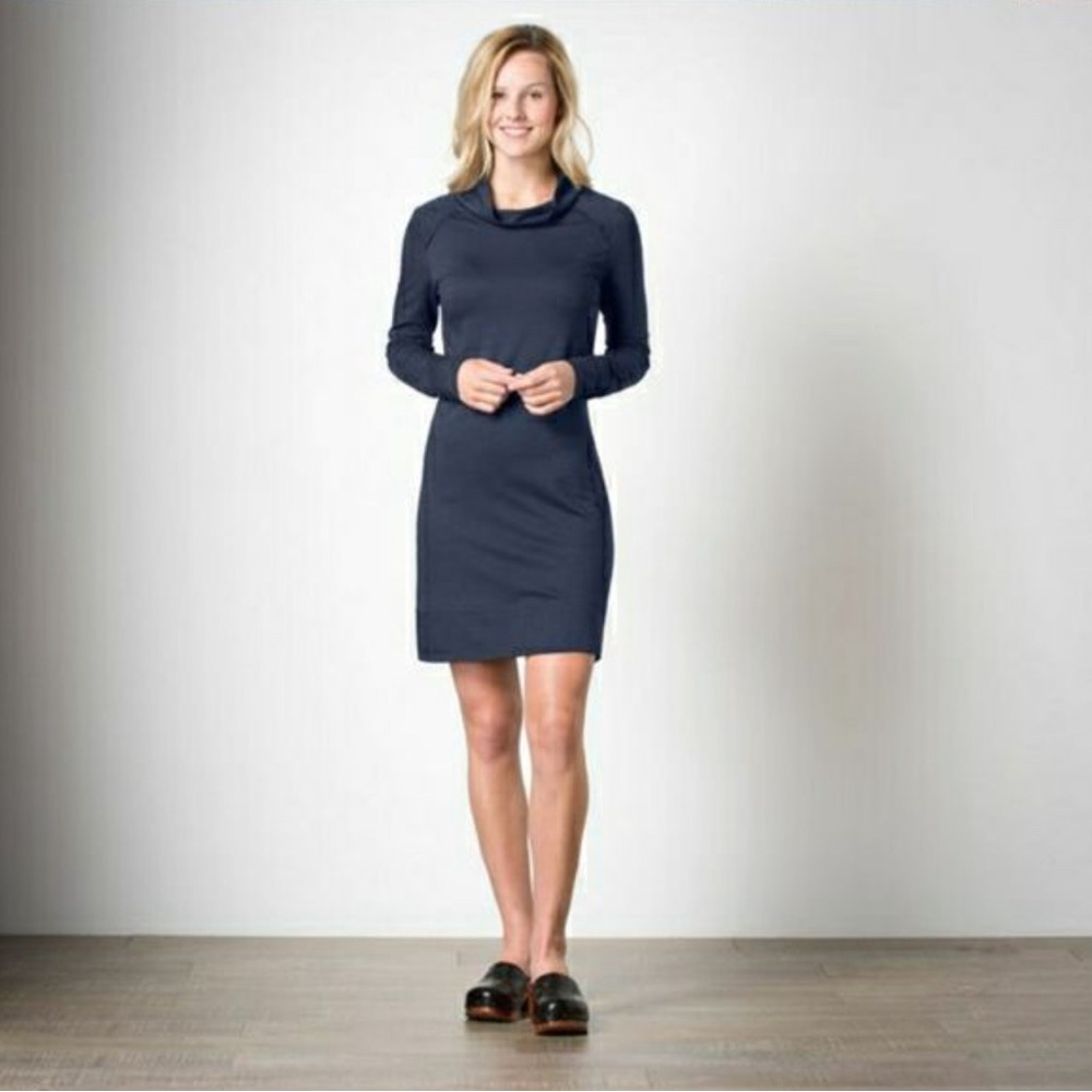 Toad & Co Dress Organic Cotton Long Sleeve Tunic Aurora Women’s XS Athleisure